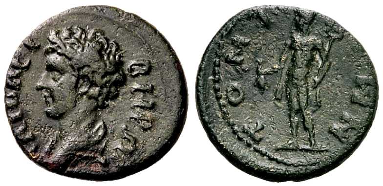 4256 Tomis Moesia Inferior Marcus Aurelius AE