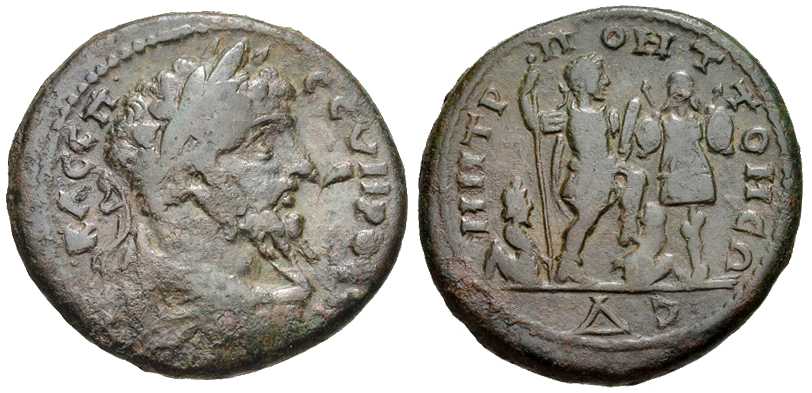 4706 Tomis Moesia Inferior Septimius Severus AE