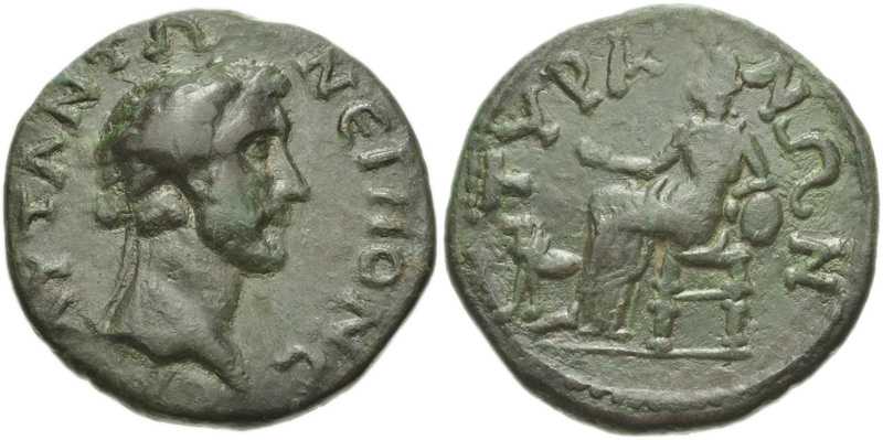 3392 Sarmatia Tyra Antoninus Pius AE