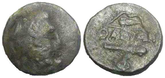 869 Thasos Insulae Thraciae AE