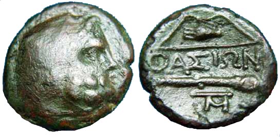 1315 Thasos Islands of Thrace AE