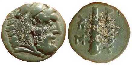 1205 Adaeus Rex Thraciae AE