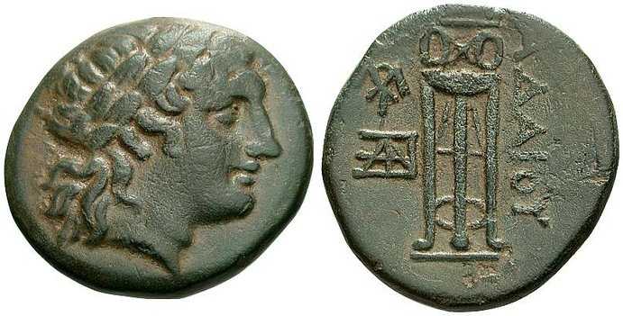 3518 Adaeus Rex Thraciae AE