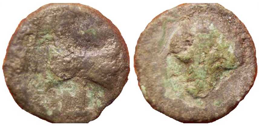 856 Amatocus II Rex Thraciae AE