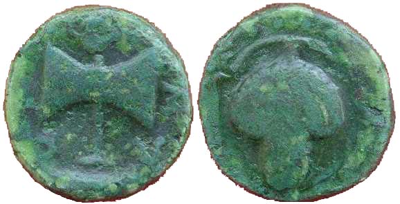 1033 Amatocus II Rex Thraciae AE