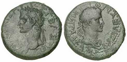 2883 Rhoemetalces III Rex Thraciae AE