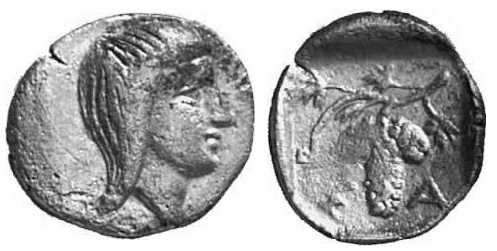 998 Thracian Kingdom Saratokos Trihemiobol AR