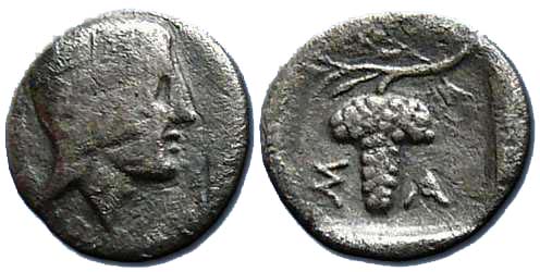 3385 Saratocus Rex Thraciae Trihemiobol AR