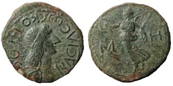 1106 Kotys II Regnum Bosporanum AE