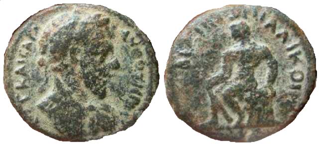 2755 Abila Decapolis Lucius Verus AE