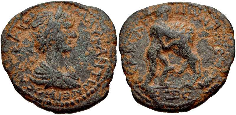 3474 Abila Decapolis Caracalla AE