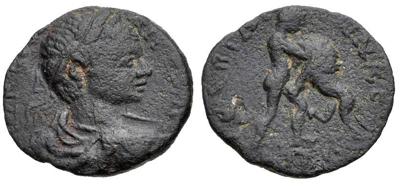 4132 Abila Decapolis Elagabalus AE