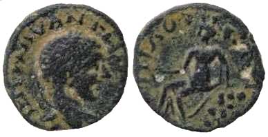 3003 Adraa Decapolis-Arabia Elagabalus AE
