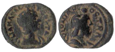 2520 Bostra Decapolis-Arabia Iulia Mamaea AE