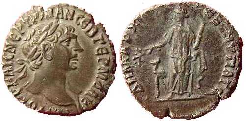 2674 Bostra Decapolis Traianus AE