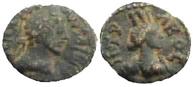 3043 Bostra Decapolis-Arabia Commodus AE