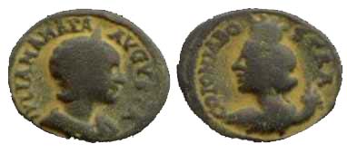 3172 Bostra Decapolis Iulia Mamaea AE