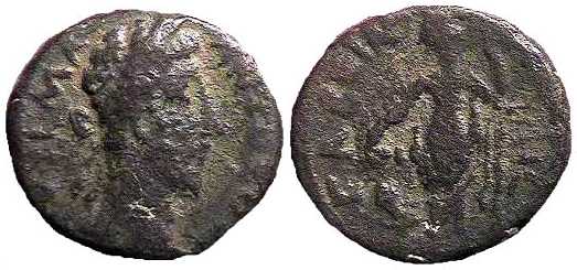 1203 Canatha Decapolis Commodus AE