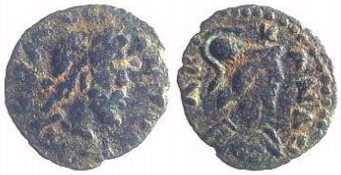 1365 Canatha Decapolis Commodus AE