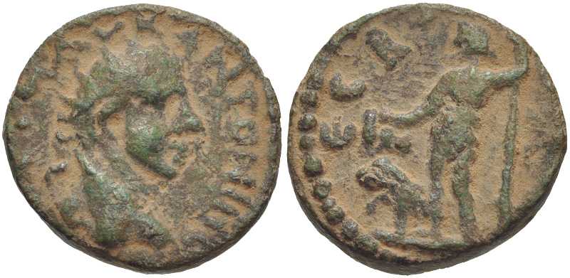 3437 Esbus Decapolis-Arabia Elagabalus AE
