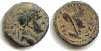 1311 Rome Titus Decapolis Gadara AE