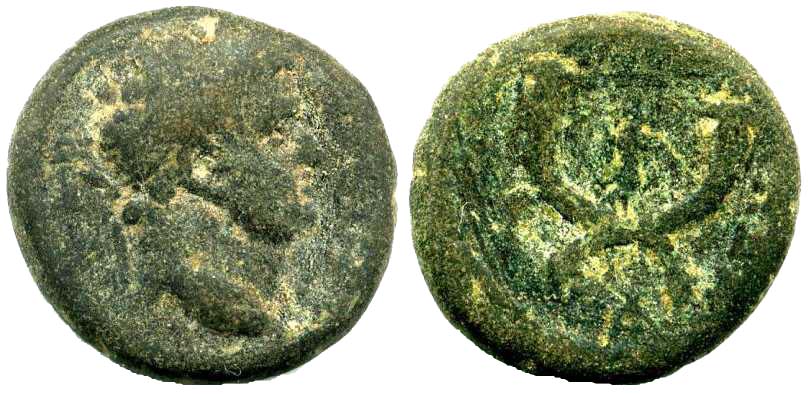 1363 Gadara Decapolis-Arabia Titus AE