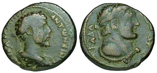 3133 Gadara Decapolis-Arabia Marcus Aurelius AE