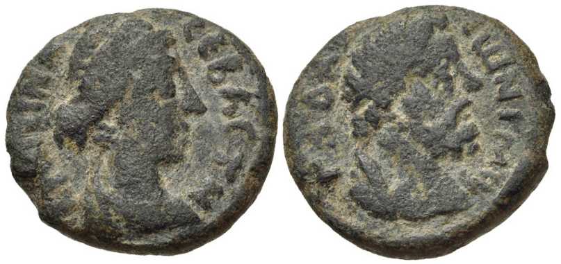 3488 Gadara Decapolis-Arabia Crispina AE