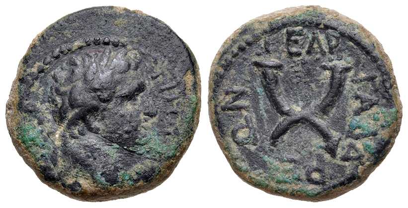 6009 Gadara Decapolis-Arabia Titus AE