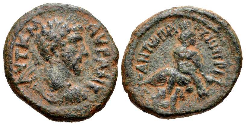 3942 Gerasa Decapolis-Arabia Marcus Aurelius AE