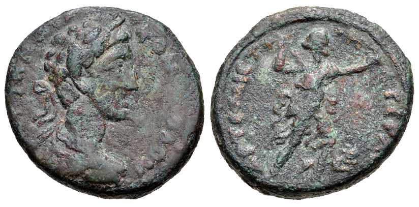 6562 Gerasa Decapolis-Arabia Commodus AE