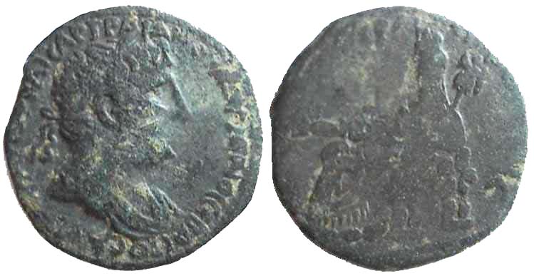 3151 Petra Decapolis-Arabia Hadrianus AE