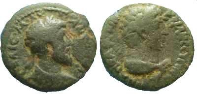 1319 Philadelphia  Decapolis-Arabia Marcus Aurelius AE