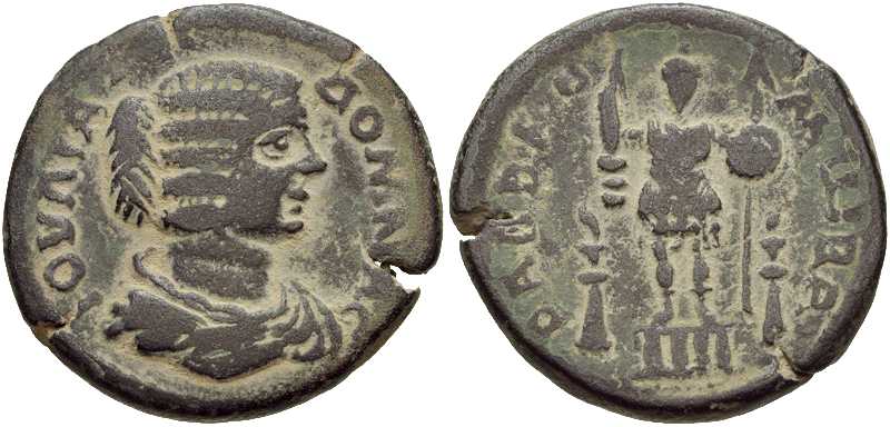 3725 Rabbathmoba Decapolis-Arabia Iulia Domna AE