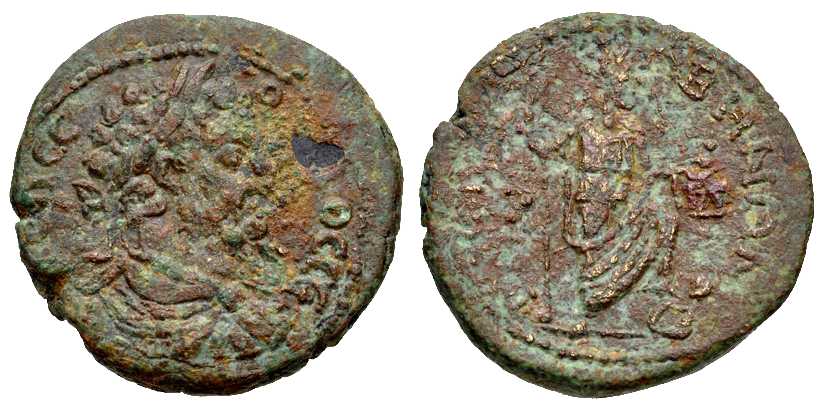 3923 Rabbathmoba Decapolis-Arabia Septimius Severus AE