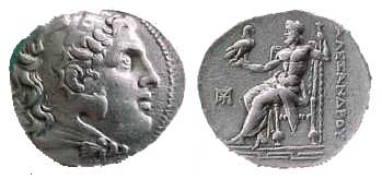 1165 Alexander III The Great Macedonia Tetradrachm AR