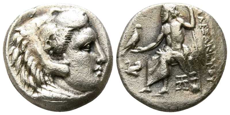 6729 Alexander III Magnus Macedonia Drachm AR