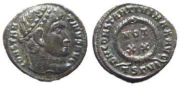 931 Thessalonica Constantinus I Imperium Romanum AE