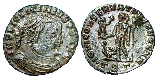 1011 Thessalonica Macedonia Licinius I AE