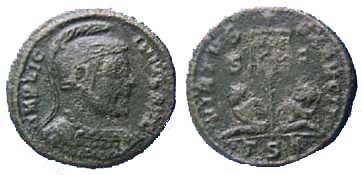 1019 Thessalonica Macedonia Licinius I AE