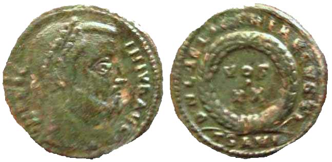 1022 Thessalonica Macedonia Licinius I AE