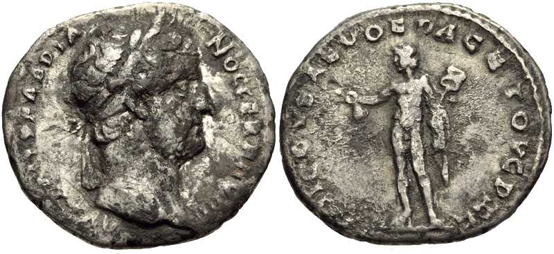 3744 Amisus Pontus Hadrianus Drachm AR