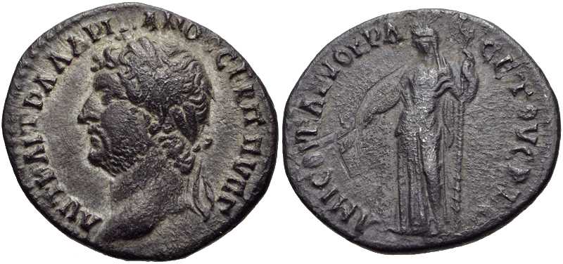 3760 Amisus Pontus Hadrianus Drachm AR