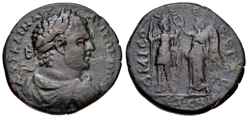 3975 Amisus Pontus Caracalla AE