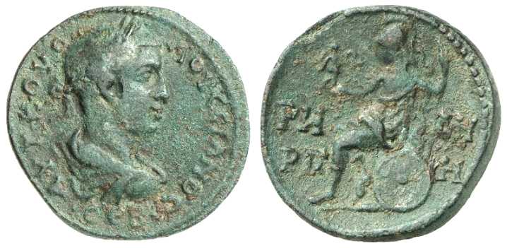 3936 Cabeira-Neocaesarea Pontus Volusianus AE