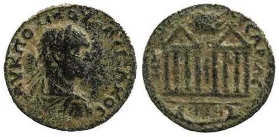 6412 Cabeira-Neocaesarea Pontus Valerianus AE