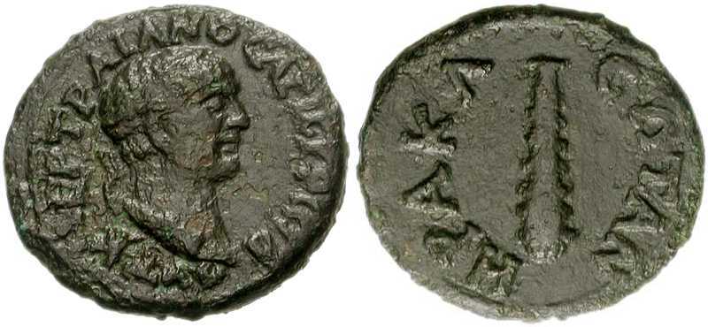 2953 Heraclea Pontica Bithynia Traianus AE