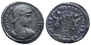 340 Nicomedia Bithynia Constantinus I AE