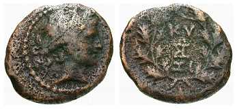 640 Cyzicus Mysia Dominium Romanum AE