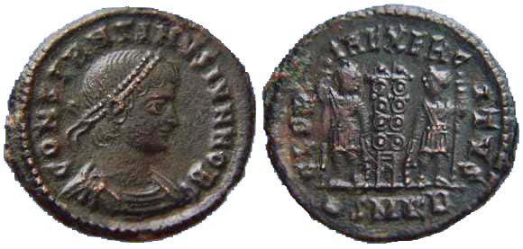 2448 Cyzicus Mysia Constantinus II AE